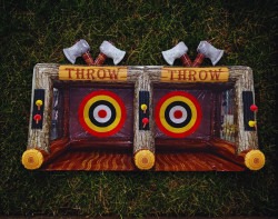 Dual Lane Axe Throwing