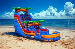 18' Tropical Inferno Water Slide